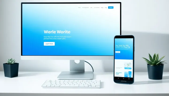 I will design a modern website UI mockup in Figma