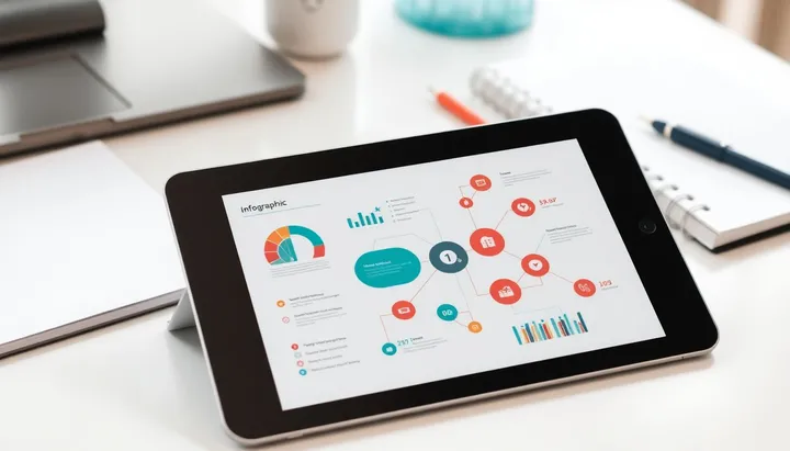 I will design a professional infographic to visualize your data