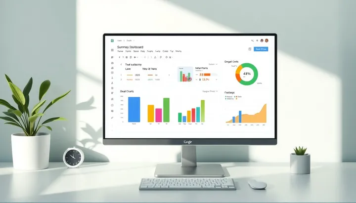 I will create automated Google Sheets with formulas and dashboards