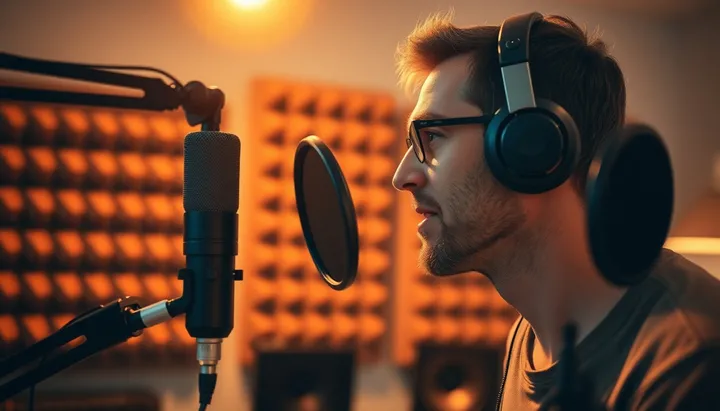 I will record a professional male voice over for your project