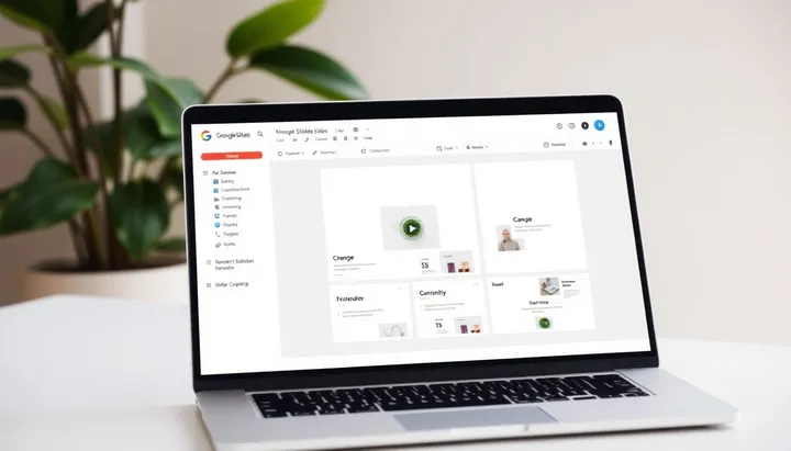 I will create a professional Google Slides presentation template