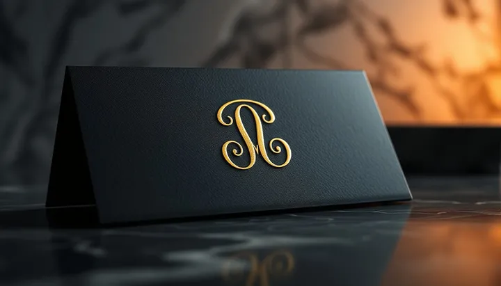 I will make a luxury elegant logo for premium brands