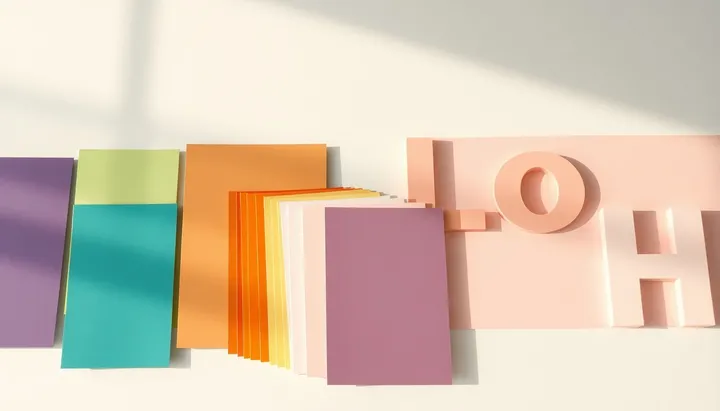 I will build a brand color palette and typography system