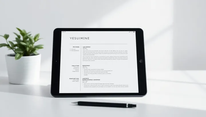 I will create a modern visual resume design template in Word and PDF