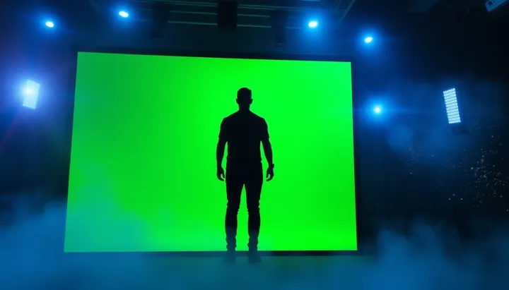I will remove green screen background and add visual effects VFX
